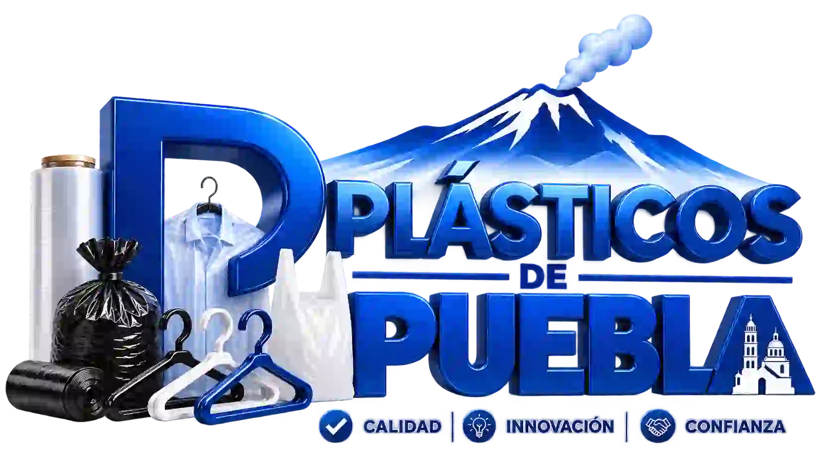 Logo Plasticos de Puebla